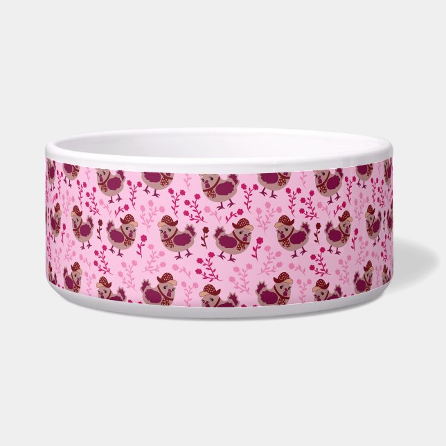 Niedliche Hühner Napf (Vorderseite)