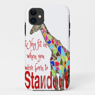 Niedliche Hüllen iphone Giraffe des Herausragende