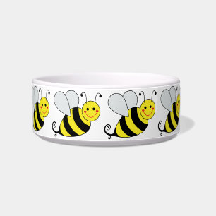 Niedliche Hummel-Biene mit Muster Napf