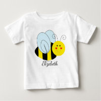 Niedliche Hummel-Biene personalisiert