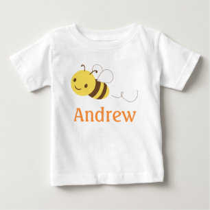 Niedliche Hummelbezeichnung für Personalisierte Ba Baby T-shirt