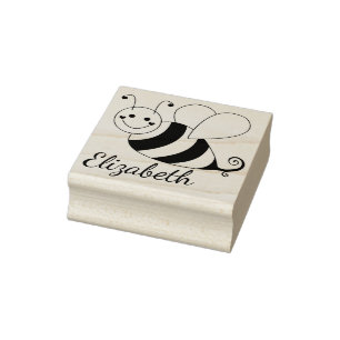 Niedliche Hummeln Personalisiert Gummistempel