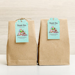 Niedliche Hunde Geburtstagsfeier Let's Pawty Gift  Geschenkanhänger