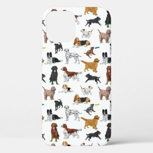 Niedliche Hunde-Illustrationsmuster Case-Mate iPhone Hülle