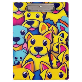 Niedliche Hunde Klemmbrett