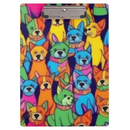 Niedliche Hunde Klemmbrett