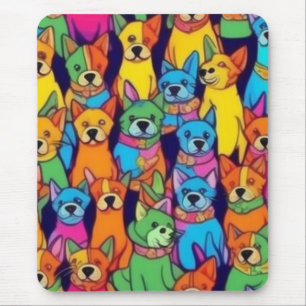 Niedliche Hunde Mousepad