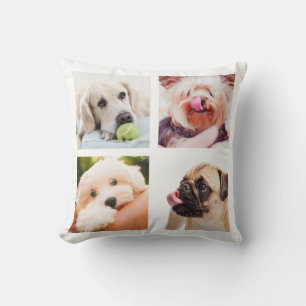 Niedliche Hunde ODER IHRE FOTOS Kissen zum Einwurf