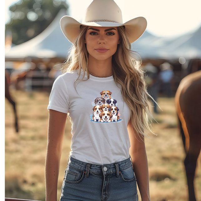 Niedliche Hunde T-Shirt (Von Creator hochgeladen)