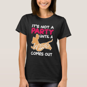 Niedliche Hunde-Tier-Joke-Dackel T-Shirt