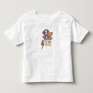 Niedliche Hunde und Katzen Besties T-Shirt