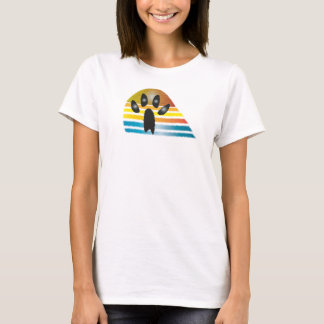 Niedliche Hundepfote Hunde Pfote  T-Shirt