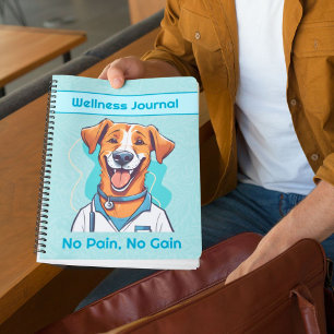Niedliche Hundeschenke für Physiotherapeuten Ärzte Notizbuch