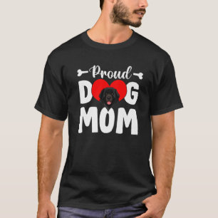 Niedliche Hundeschule Neufundland Mama Feierlicher T-Shirt