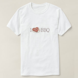 Niedliche "I Liebe GRILLEN" Fleisch von Lover Men T-Shirt