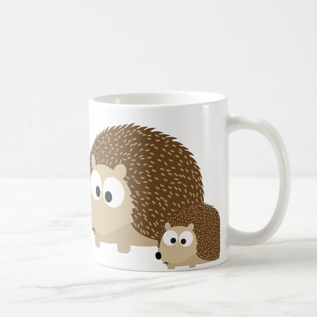 Niedliche Igel Tasse (Rechts)