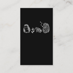 Niedliche Igel Visitenkarte