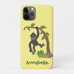 Niedliche Illustration des Baby Gorilla Cartoon Case-Mate iPhone Hülle