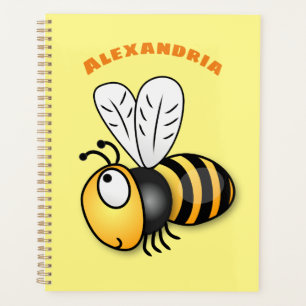 Niedliche Illustration des beglückten Cartoon Planer