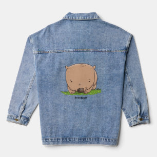 Niedliche Illustration des Cartoon Jeansjacke