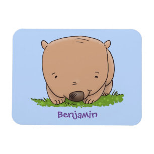 Niedliche Illustration des Cartoon Magnet