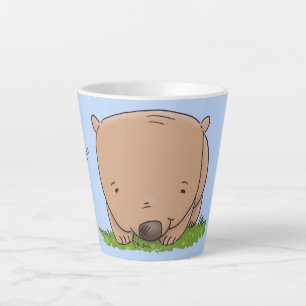 Niedliche Illustration des Cartoon Milchtasse