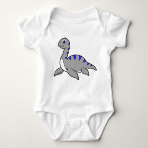 Niedliche Illustration eines Loch Ness Monsters. Baby Strampler
