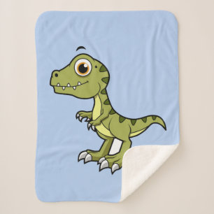 Niedliche Illustration eines Tyrannosaurus Rex. Sherpadecke