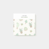 Niedliche Illustrierte Sukkulente und Kakteen