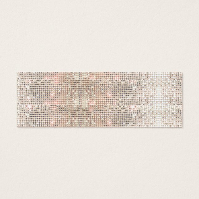 Niedliche Imitate Silver Sequenzen Rosa Einfügen (Vorderseite)