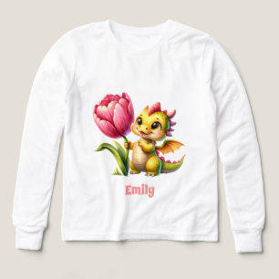 Niedliche, individuell anpassbare Dragon Tri-Blend