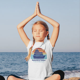 Niedliche individuelle Kreuzfahrtschiffe Familienr T-Shirt