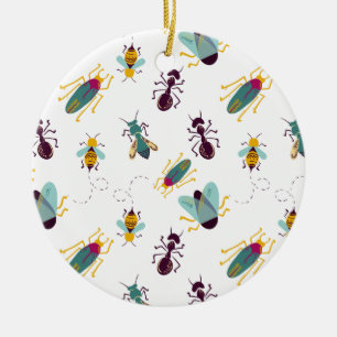 niedliche Insekten Keramik Ornament