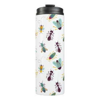 niedliche Insekten Thermosbecher