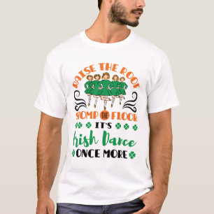 Niedliche Irische Tanz Tänzerin Tanzt T-Shirt