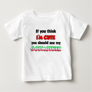 Niedliche italienische Patin Baby T-shirt