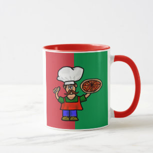 Niedliche italienische Pizza Maker Tasse