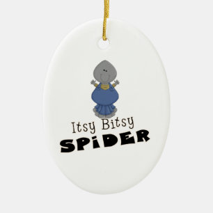 niedliche itsy bitsy spinne keramikornament