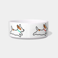 Niedliche Jack-Russell-Terrier - Spaß-Hundeteller