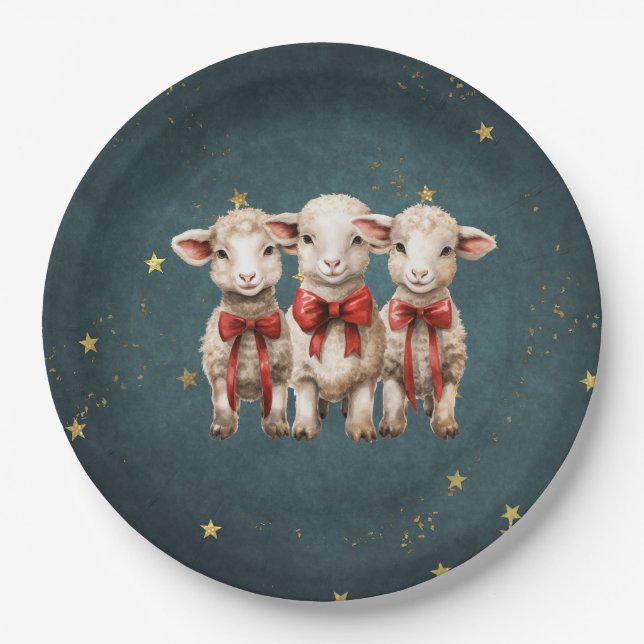 Niedliche Jahrgänge Pappteller (Vorderseite)