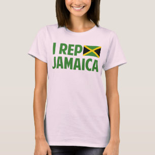 Niedliche jamaikanische Flagge T-Shirt