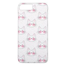 Niedliche Japaner Kawaii Kitty-Katzen Case-Mate iPhone Hülle
