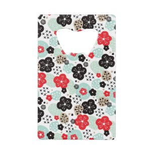 Niedliche japanische Muster Design Case-Mate iPhon Geldbeutel Flaschenöffner