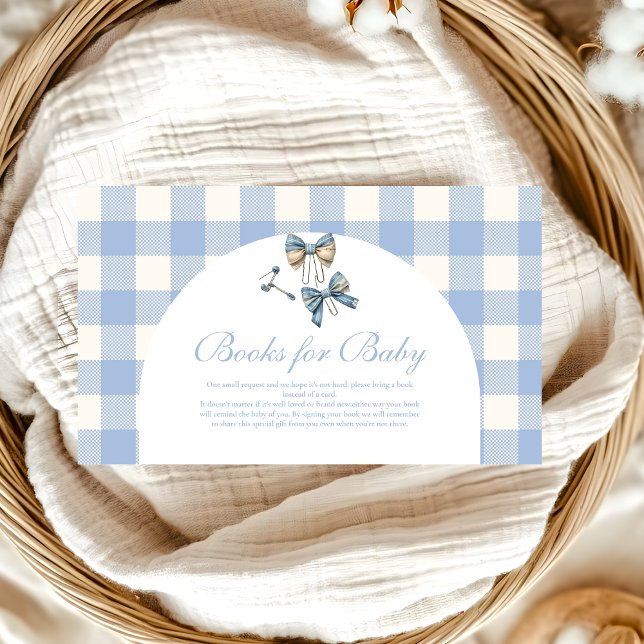 Niedliche Jean Baby Denim Baby Shower Books for Ba Begleitkarte (Von Creator hochgeladen)