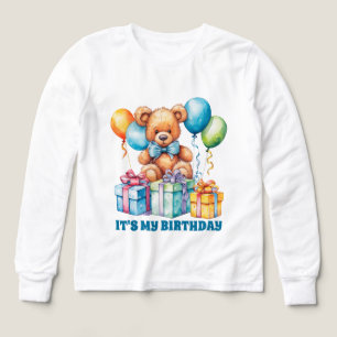 Niedliche Jungs Teddy Bär Geburtstagsparty