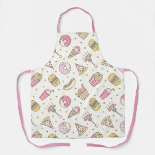 Niedliche Junk Food Schürze