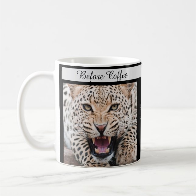Niedliche Kaffeestiere Kaffeetasse (Links)
