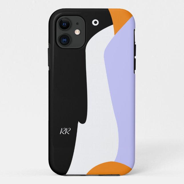 Niedliche KaiserPenguin iPhone 5 Case-Mate Hülle (Rückseite)