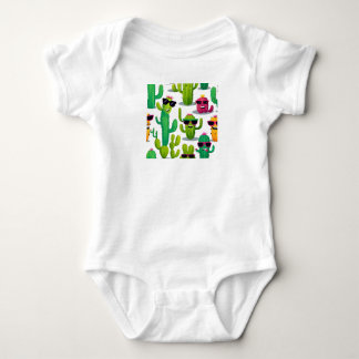 Niedliche Kaktus Baby Strampler