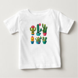 Niedliche Kaktus Baby T-shirt